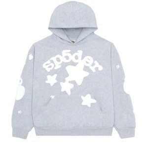 Sp5der Beluga Hoodie Heather Gray